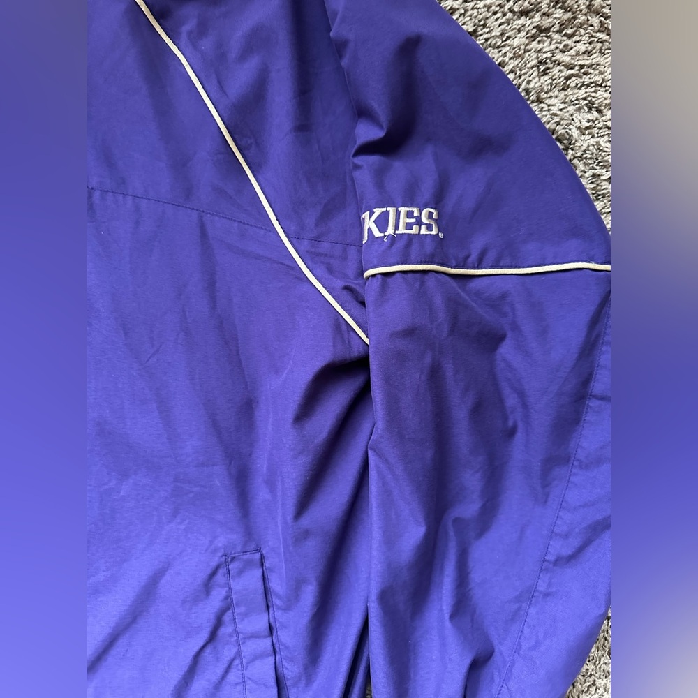 Washington Huskies Vintage Pullover Lightweight Jacket XXL Nike Center Swoosh - Picture 4 of 12